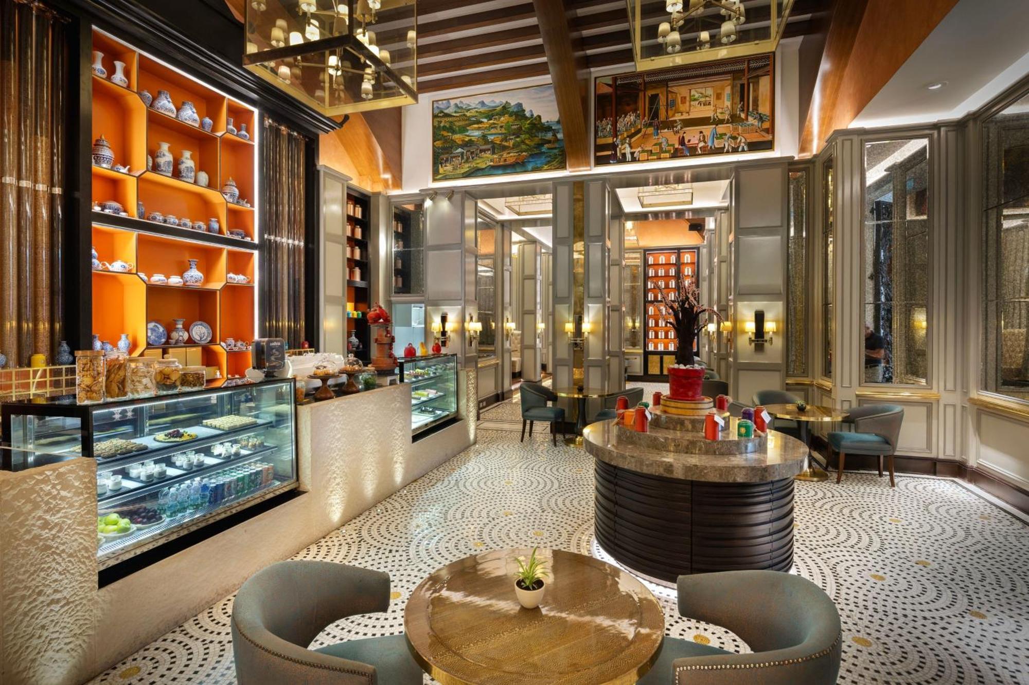 Sheraton Oman Hotel Muscat Exterior foto The Lobby Lounge